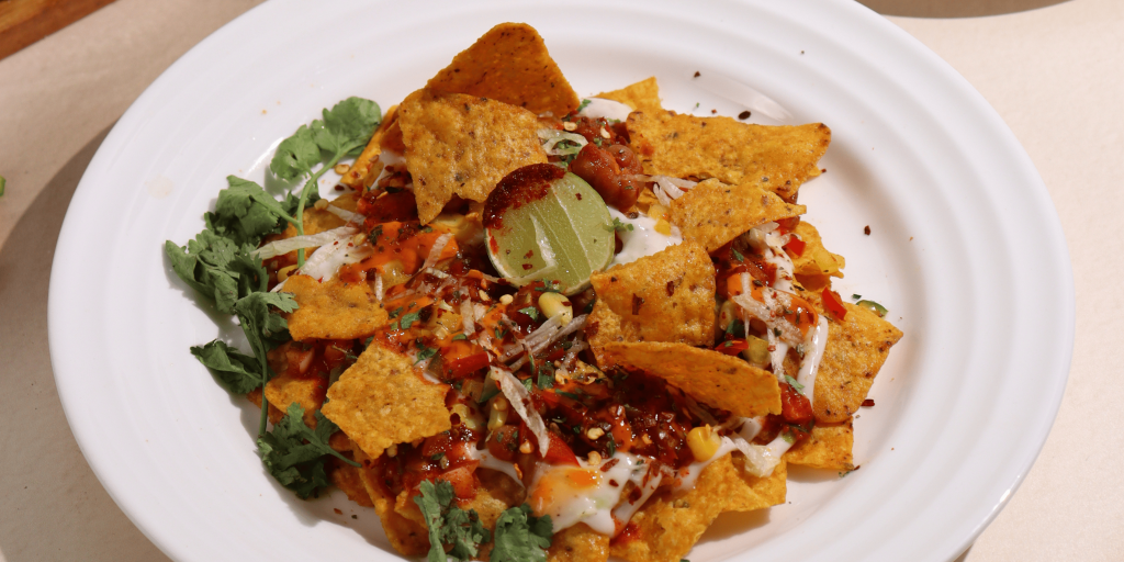 Nachos at Behind Yellow Doors Diner Varanasi