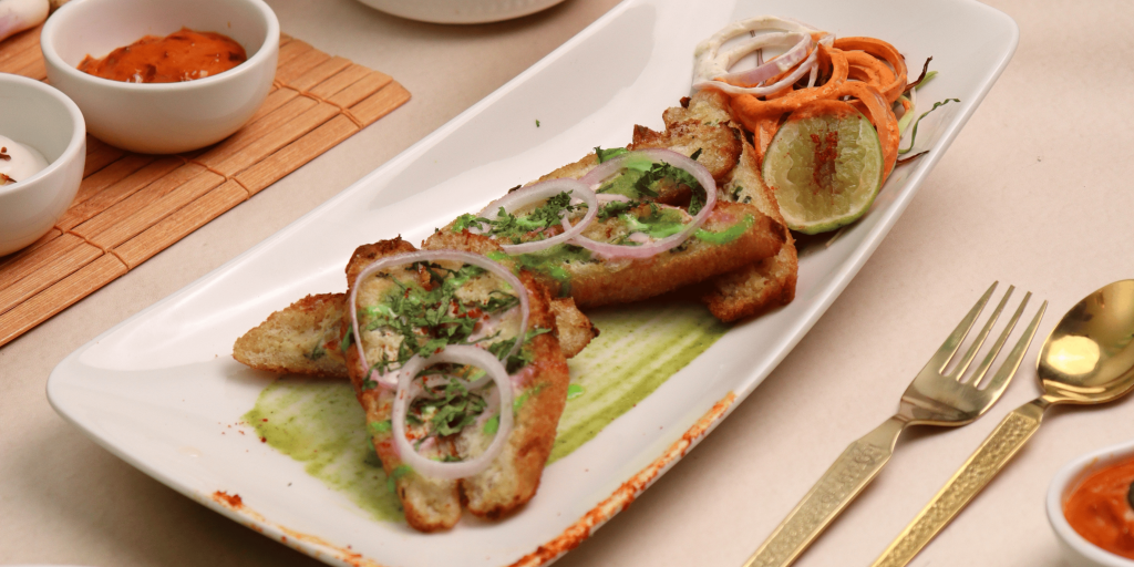 Food at Behind Yellow Doors Diner Varanasi