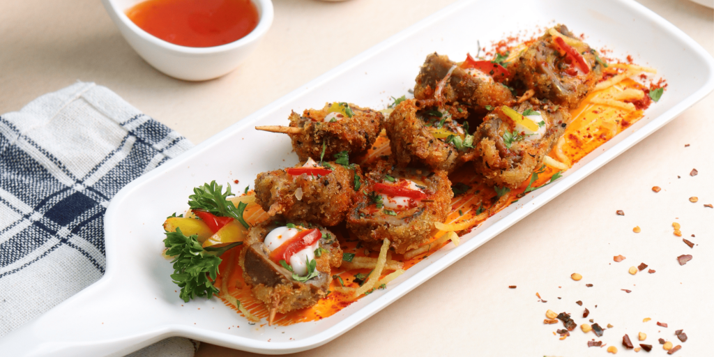 Food at Behind Yellow Doors Diner Varanasi