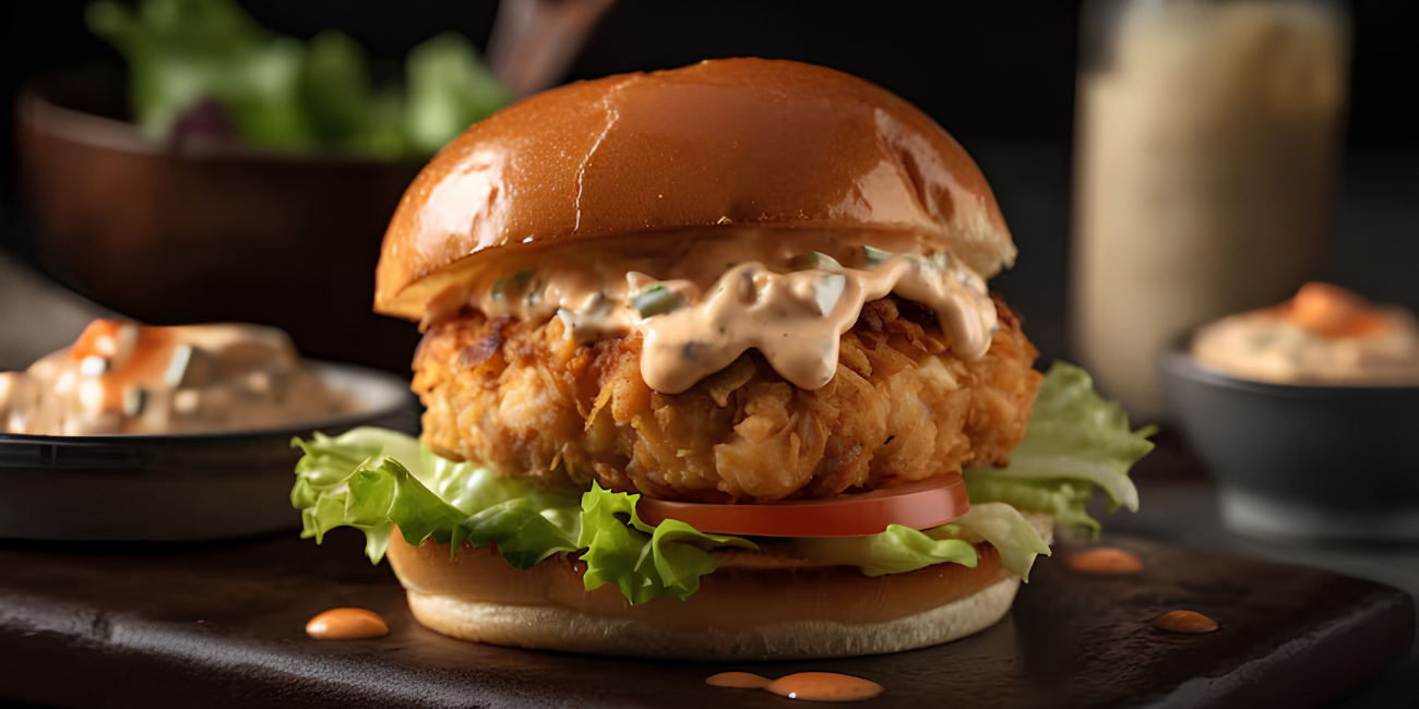 Chicken burger