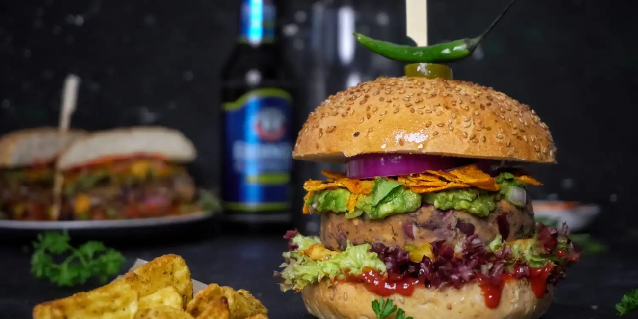 veg Loaded Burger