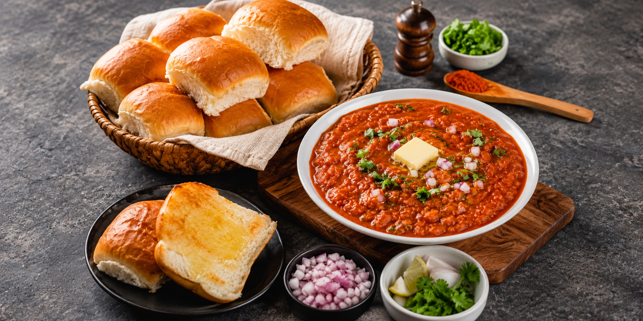 Extra spicy version pav bhaji