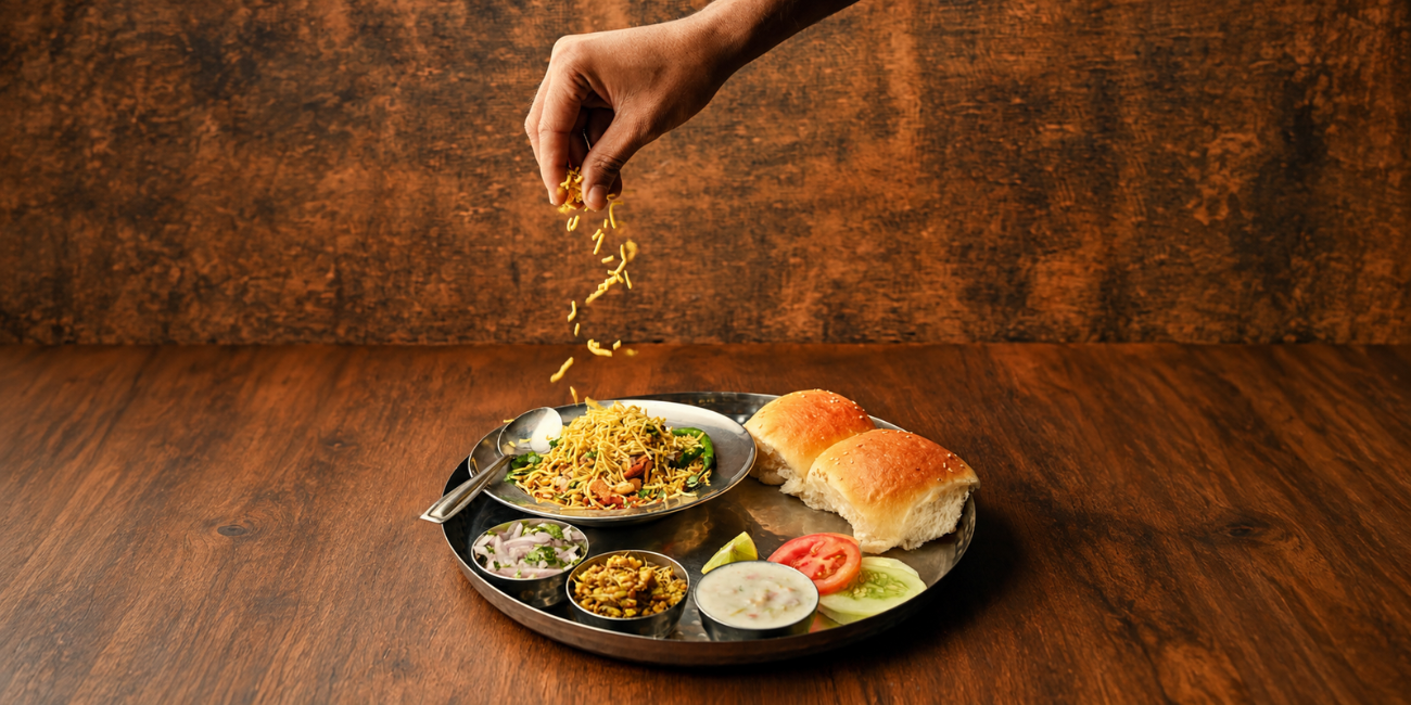 Jain Style pav bhaji
